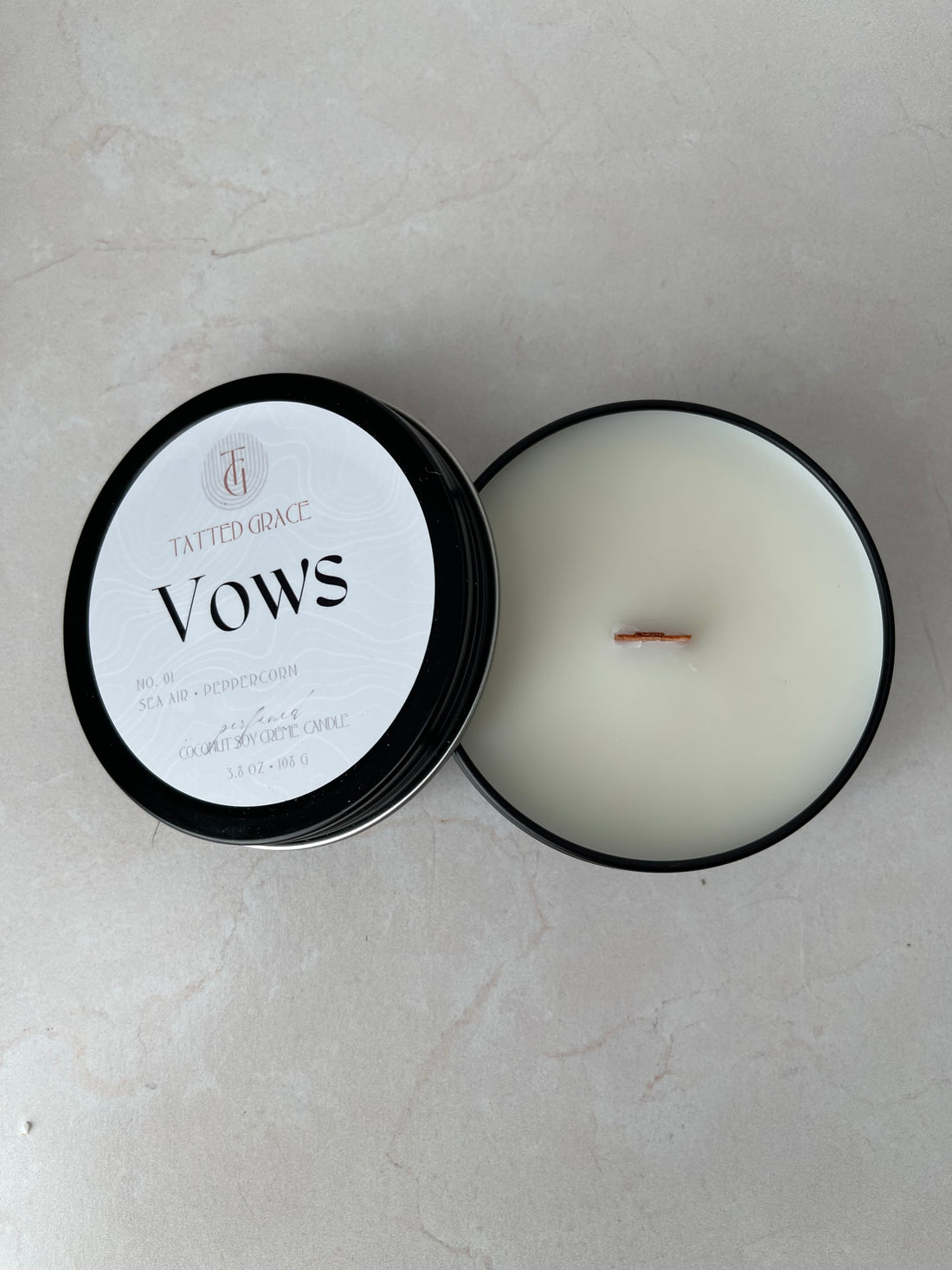 Vows Travel Candle